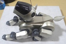 Junk Sony Aibo ERS-210 Silver color No Tested For Parts RARE unit only Japan