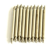 10 Barrettes, pompes pour