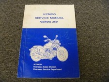 2003 2004 2005 2006 Kymco Venox 250 Motorcycle Shop Service Repair Manual