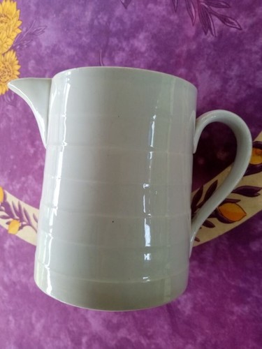Pichet blanc ancien carafe - blanc,