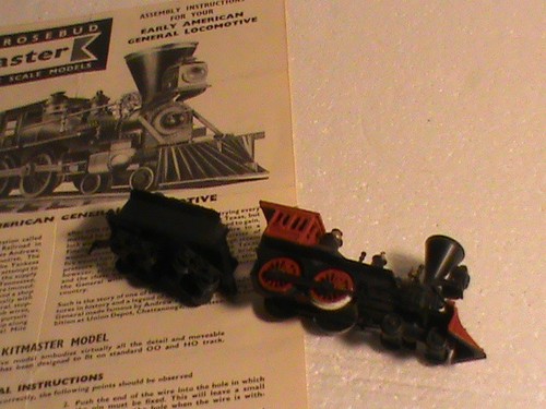 Maquette kitmaster loco vapeur - maquette, kitmaster/loco
