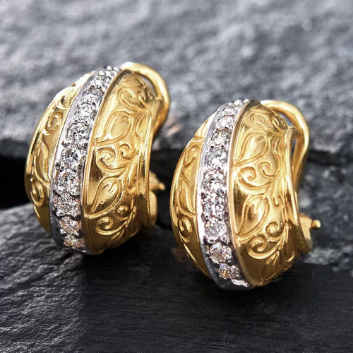 Boucles oreilles créoles - boucles, d'oreilles