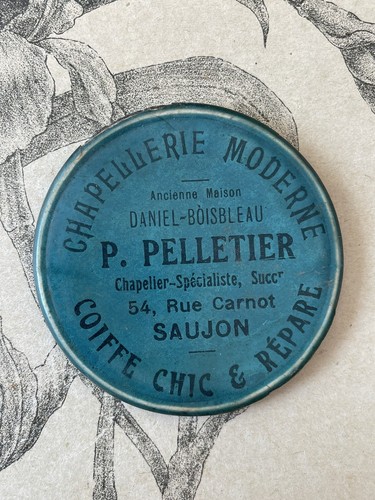 Ancien miroir poche - ancien,