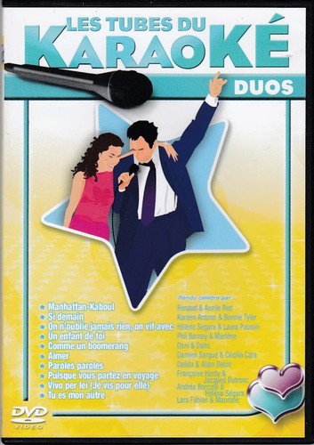Dvd les tubes karaoke - les, duos
