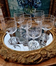 6 Verres Cristal D’arques
