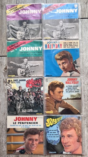 Philips johnny hallyday lot - hallyday, 8