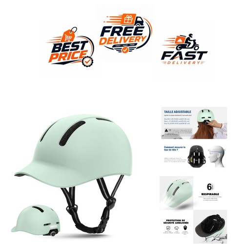 Casque vélo adulte shinmax - adulte,