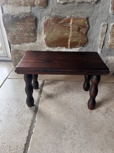 Tabouret bas bois - bas, en