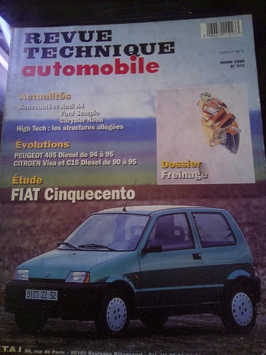 Revue technique automobile - technique,