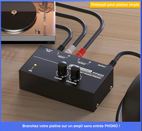 Préampli pour platine - , vinyle