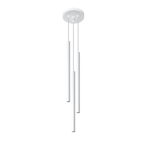 Suspension acier blanc 3 - acier,