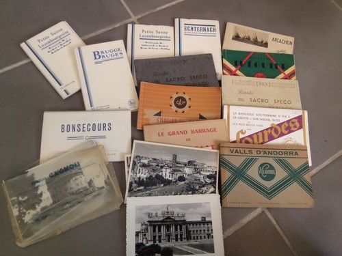 Lot anciens carnets - anciens, de