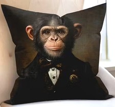 Housse de coussin CHIMPANZE