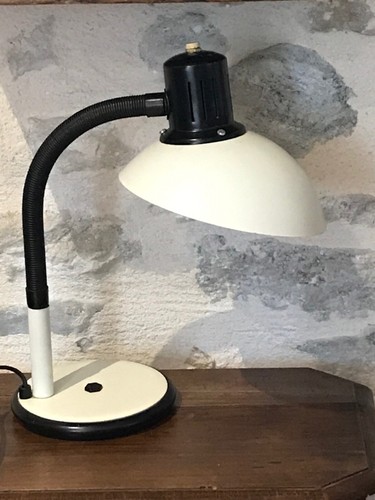 Lampe bureau blanche socle - lampe,
