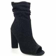 Luna Stretch Open Toe Booties