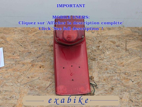 Feu arriere pour honda - feu, cb125