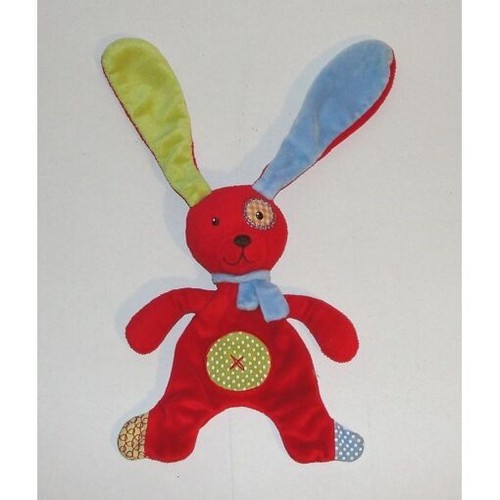 Doudou peluche lapin nicotoy - doudou,