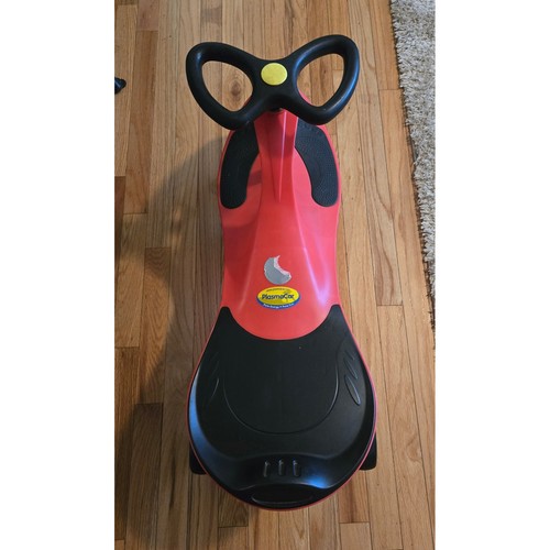 Plasmacar ride toy red - on,