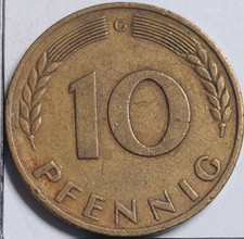 10 Pfennig 1950 G Allemagne Germany - 189764