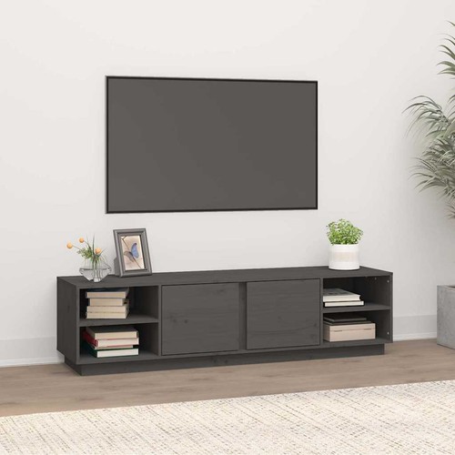Meuble gris 156x40x40 cm - meuble,