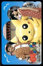 Mario 64 Stadium Prize Pikachu Telephone Promo Japanese Pokemon Phone Card Used