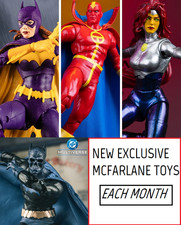 Guardian Black Fire Batgirl Black Mask Red Tornado Exclusive Oct 2025 Figures
