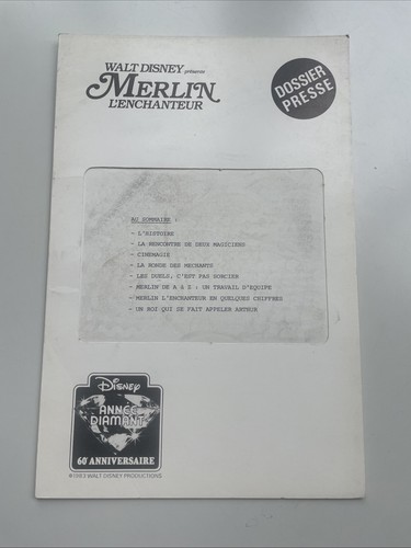 Merlin enchanteur walt - l'enchanteur",