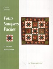 Patchwork réalisation de petits samplers faciles Claude Rouvière ©1999