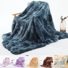 Couverture En Peluche Tie Dye