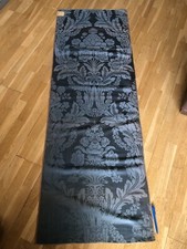 Manufacture Le Manach 185 x 64cm Blue Damascus Silk Jacquard