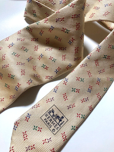 Hermes vintage jacquard tissé - hermes,