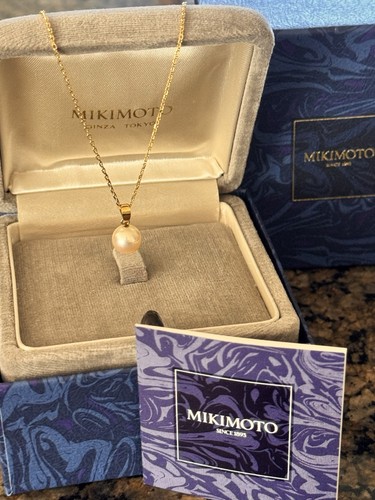 Mikimoto pearl necklace - mikimoto,