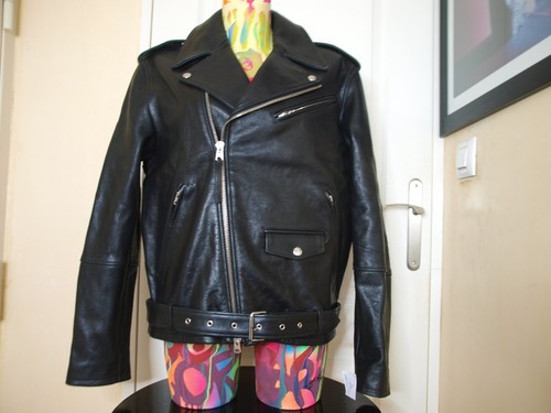 Perfecto neuf gant cuir - neuf, noir