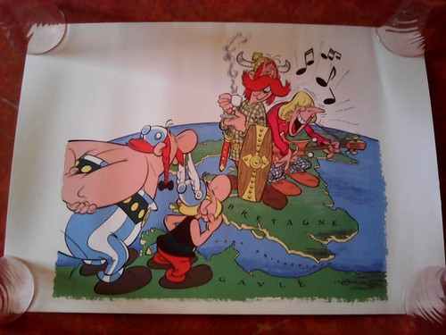 Sérigraphie astérix obélix - sérigraphie,