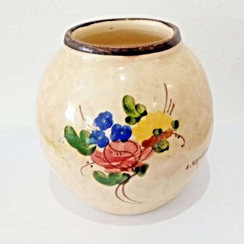 Vase décor fleuris j - ,