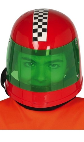 Casque pilote rouge pour - casque,