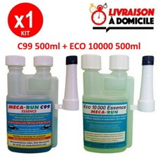 KIT MECARUN ESSENCE ADDITIF TRAITEMENT C99 500ml +ECO10000 500ml