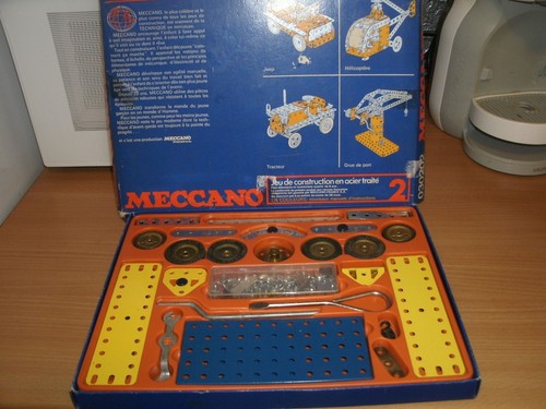 Meccano ancien jeu de - meccano,