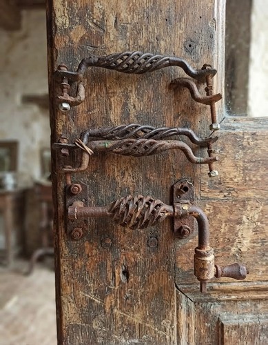 Paires anciennes poignees - 3, d'anciennes