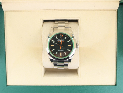 2009 rolex milgauss 116400gv - rolex,
