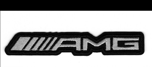 Embroidered iron patch amg - iron,