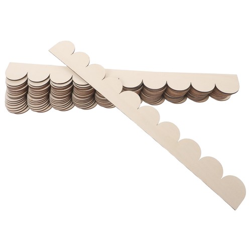 Lot bordures en bois - 20,