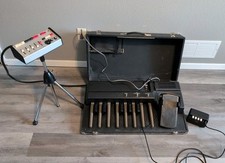 Crumar OMB-2 One Man Band Analog Synth Bass Pedal & Drum machine w/ Stand & Amp