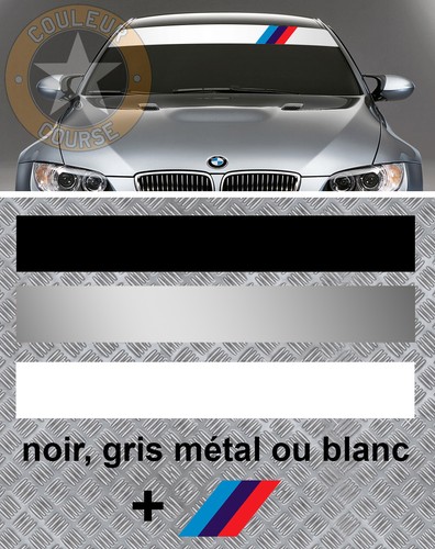 Bande pare soleil pour bmw - soleil, m3