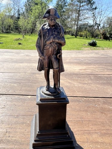 Statuette bronze empereur - statuette,