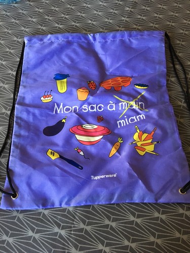 Rare sac dos tupperware - à,