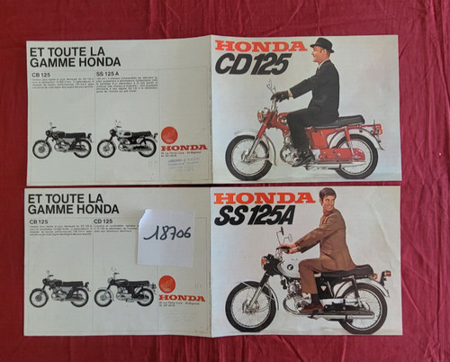 18706 honda cd 125 et - honda, ss