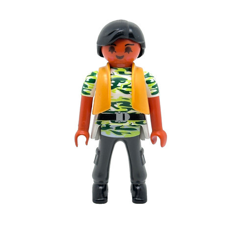 Playmobil dinosaures femme - *,