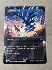 Cyclonic Rift (Anime Borderless) MTG Ravnica Remastered Regular NM