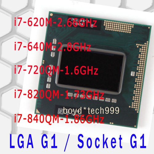Intel core 620m i7 640m - intel, i7-640m